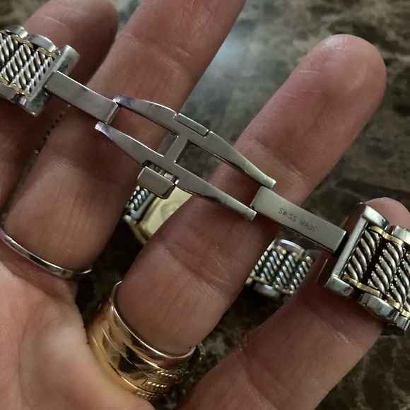 david yurman 25mm watch 18k - Picture 3 of 9